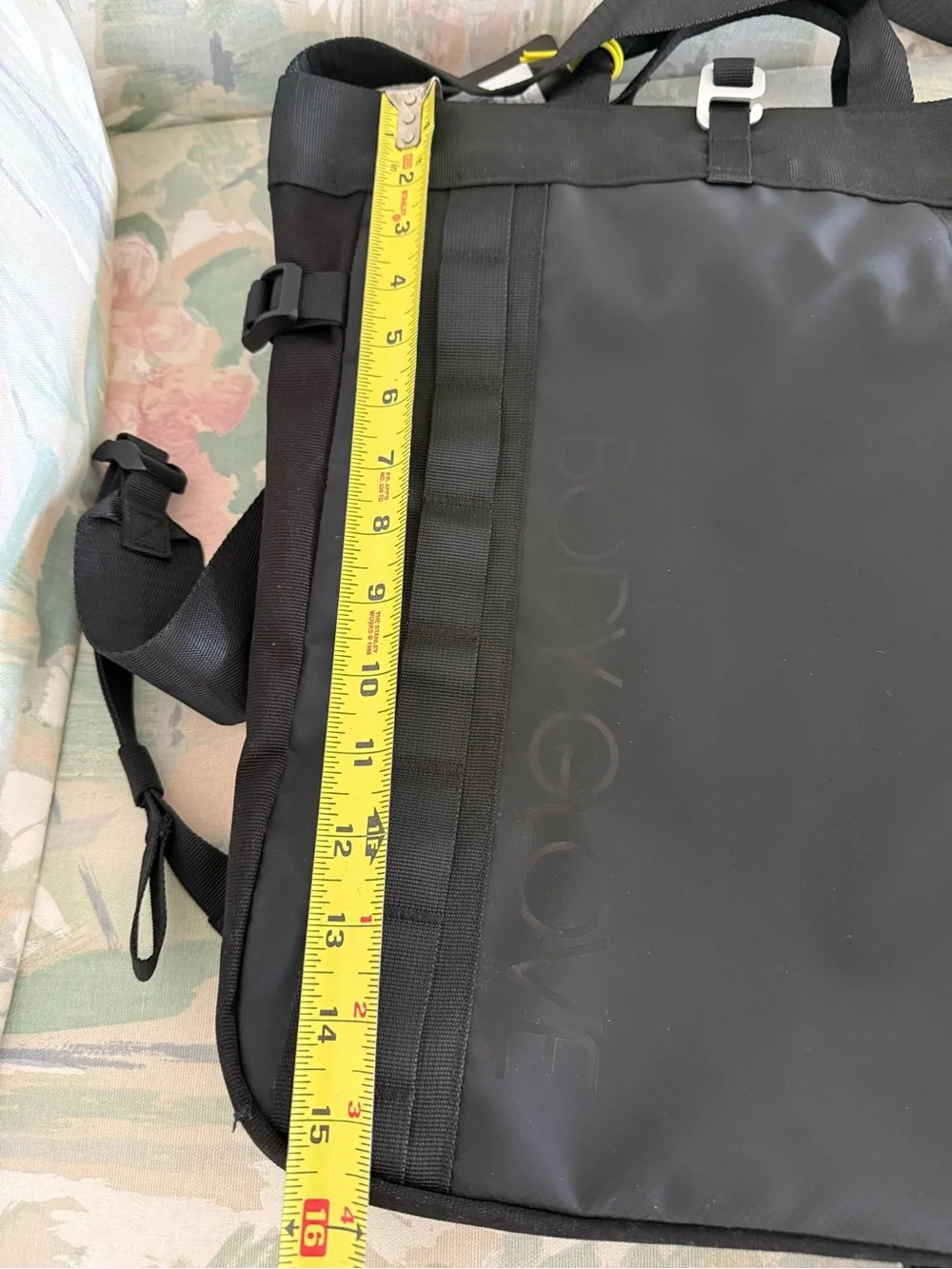 BODY GLOVE Convertible Backpack Tote Bag with Laptop Sleeve Black